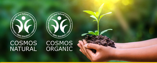 We Have Started COSMOS ORGANIC Certification for Cosmetics