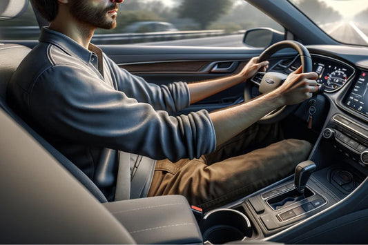 Person Driving a Car