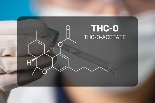 THC-O-Acetate structure and lab application context