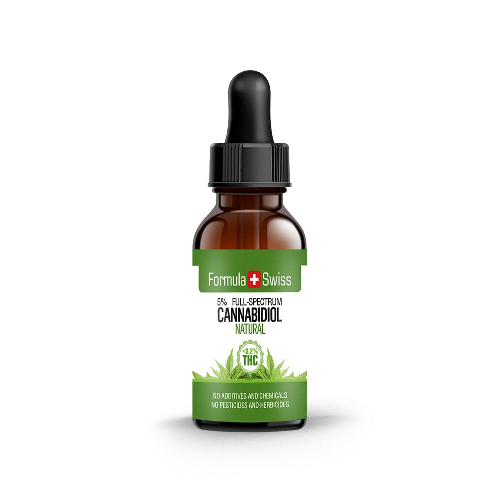 CBD Oil in Natural Oil 0.2% THC