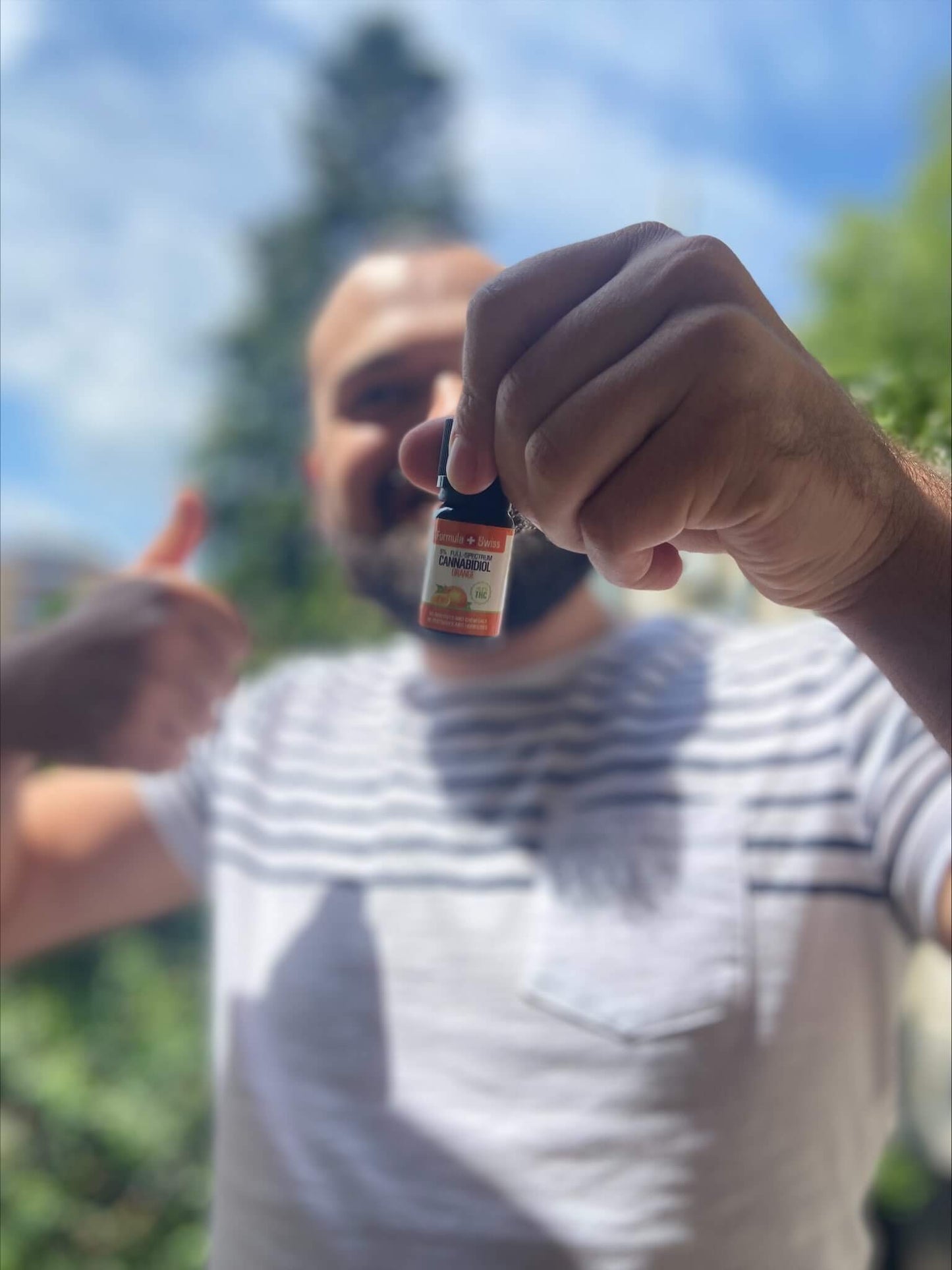 Formula Swiss Organic CBD Oil in Orange Oil