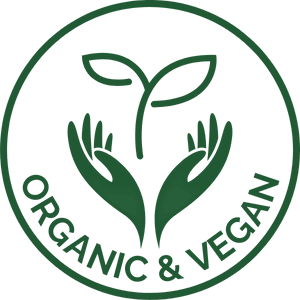 CBD organic and vegan logo
