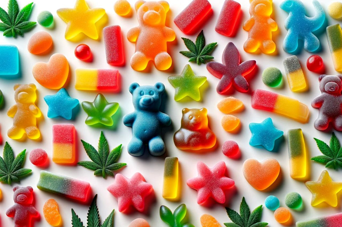 Edible THC gummies