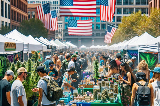Cannabis fair in the USA