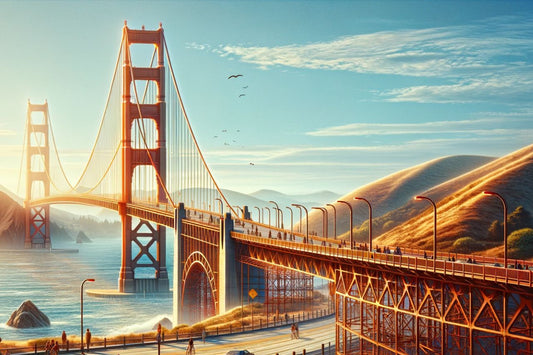 Golden Gate Bridge at California