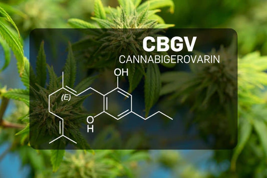 Chemical structure of Cannabigerivarin (CBGV)