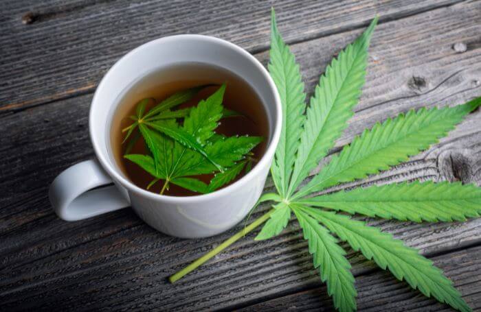 Cannabis tea