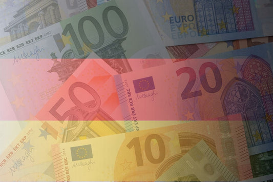 German Flag and Currency