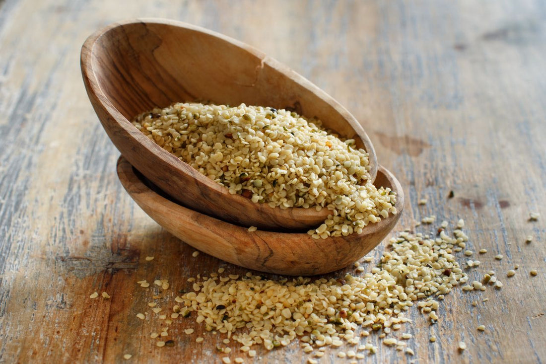 raw hemp seeds