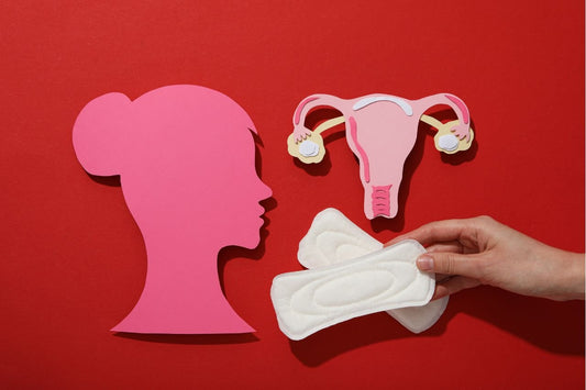 Artistic representation of menstruation