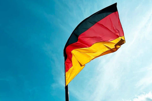 Waving German Flag