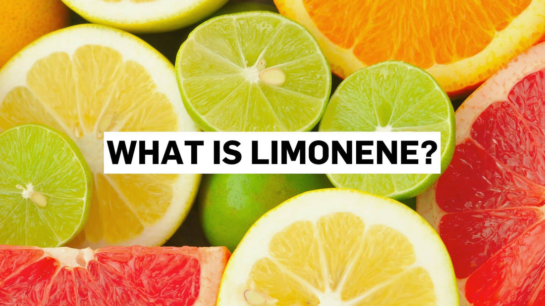 Citrus fruits that contain limonene.