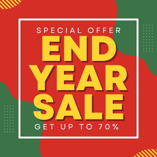 End of Year Sale - Save 40-70%