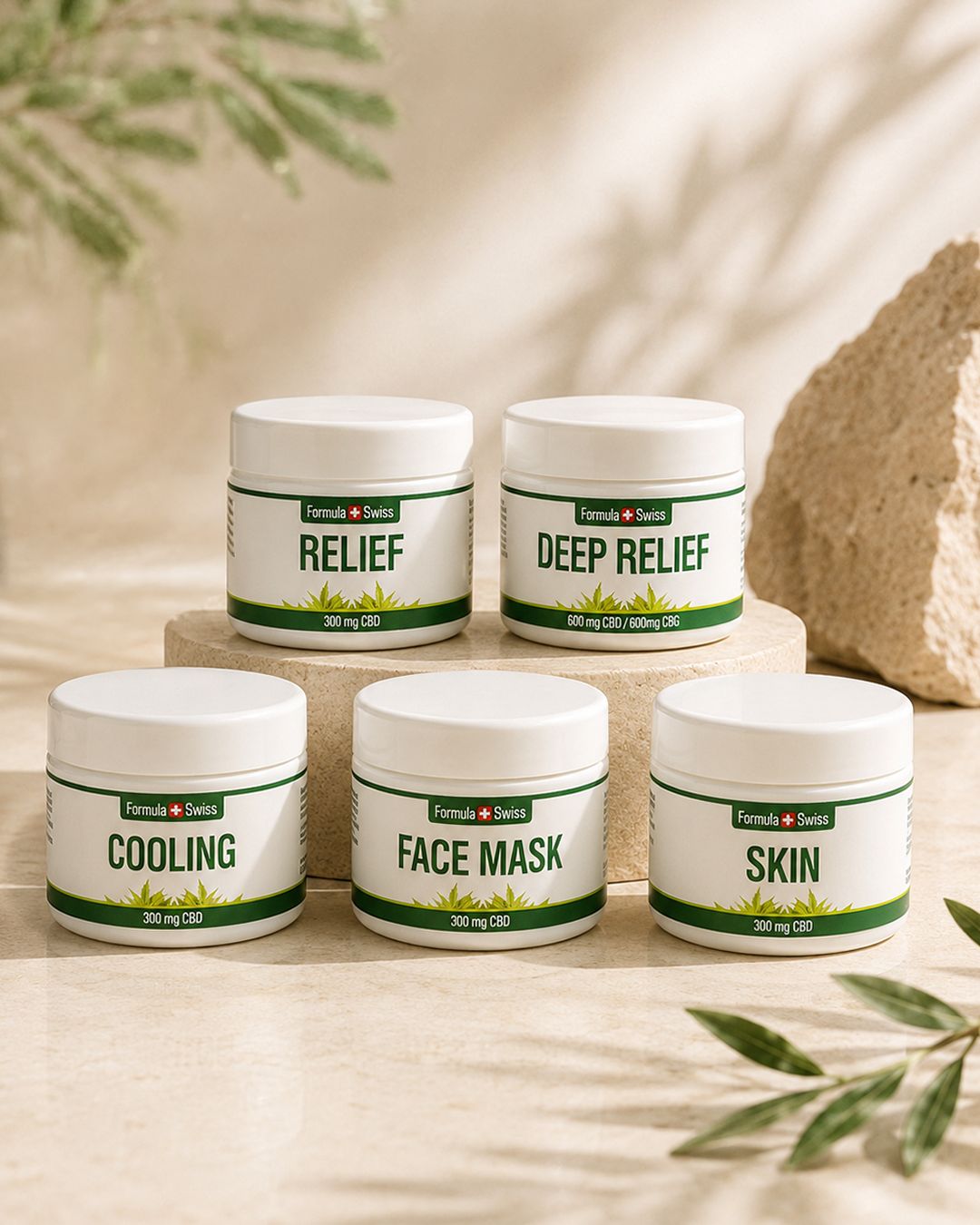 CBD skincare from Switzerland