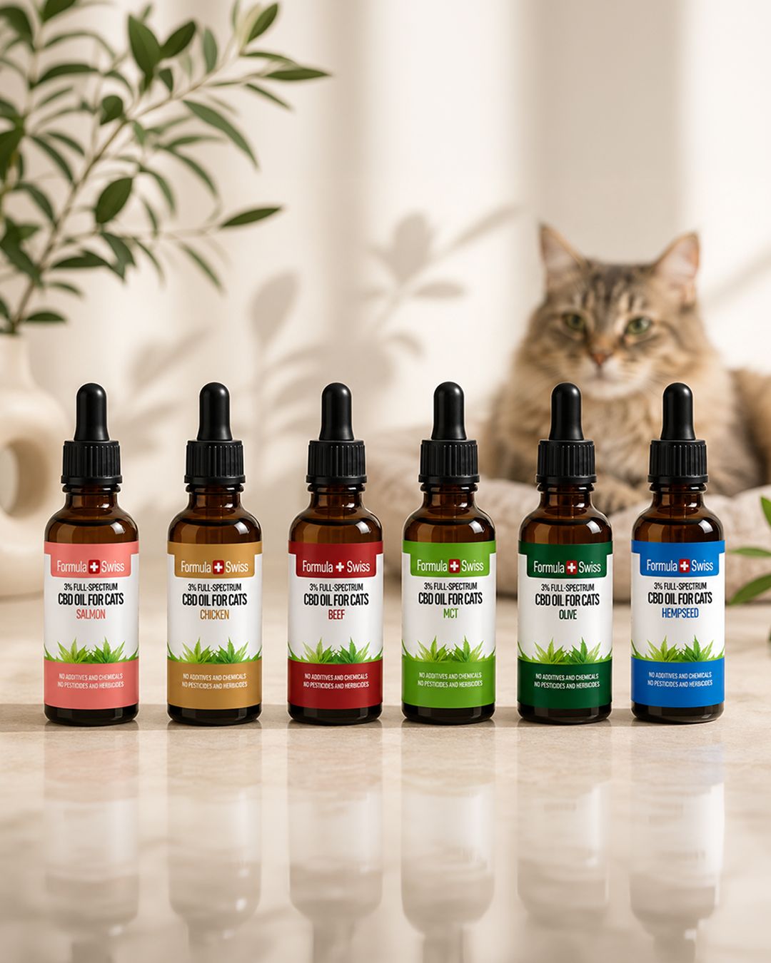 CBD Oil for Cats - Clinically Tested - Formula Swiss UK