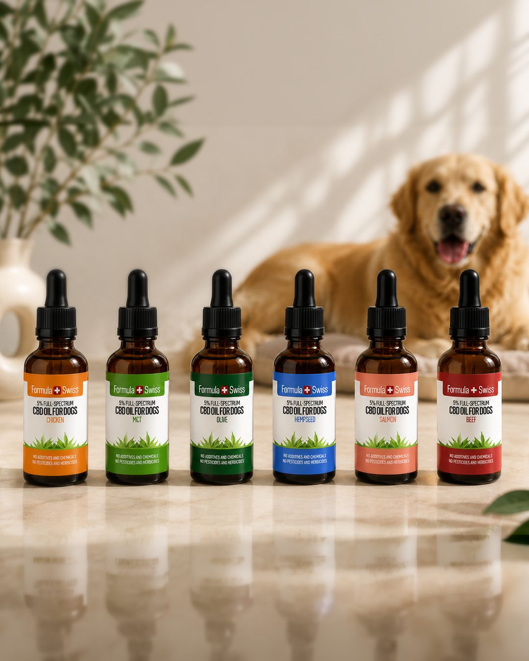 CBD Oil for Dogs - Clinically Tested - Formula Swiss UK