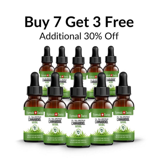 Buy 7 and get 3 Free, CBD oil in Natural oil 