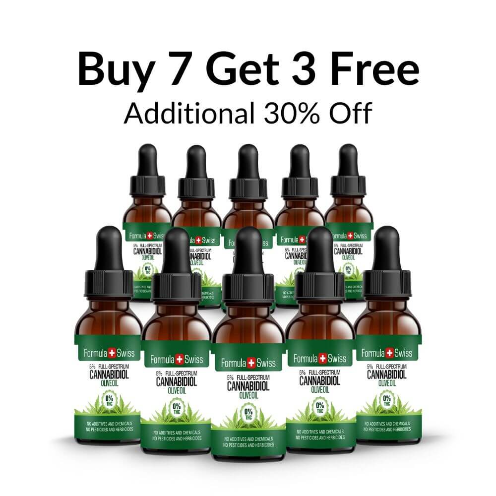 Buy 7 and get 3 Free, CBD oil in olive oil