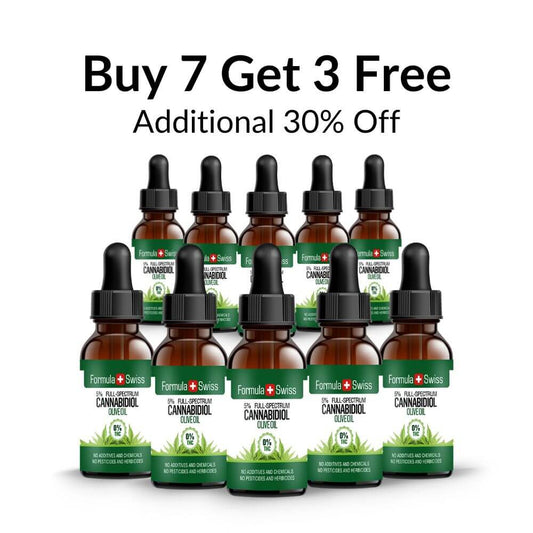 Buy 7 and get 3 Free, CBD oil in olive oil