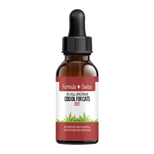 CBD Oil MCT Oil with Beef Aroma for Cats