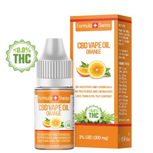CBD Vape Oil Orange 3% (300 mg)